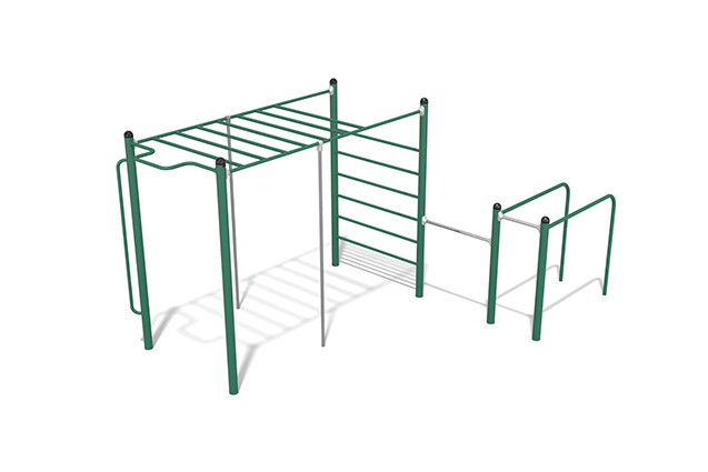 3D rendering af Multi fitness frame