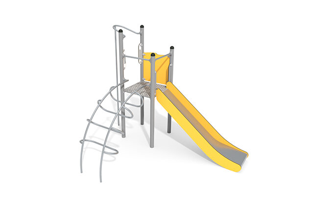 3D rendering af Lektorn - Active enkelt torn brandmansstång