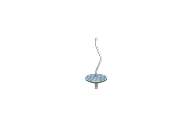 3D rendering af Karusell - pirouette blå Ø 50 cm