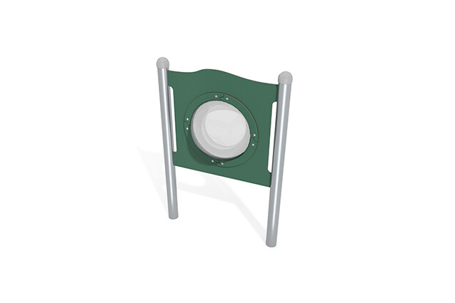 3D rendering af Aktivitetstavla - koöga/fönster grön