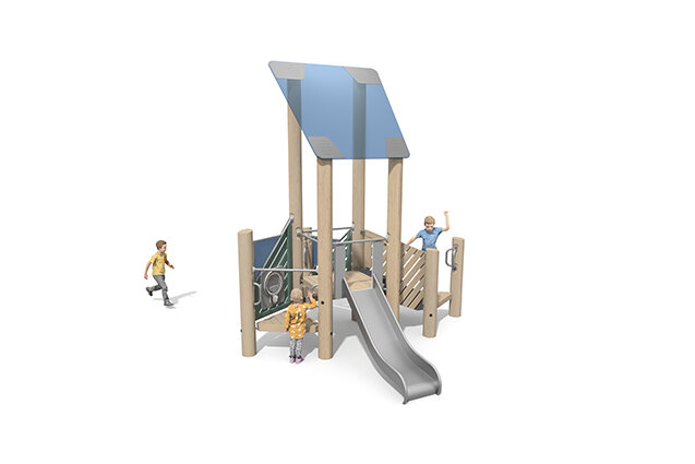3D rendering af Lektorn - Mega Robinie 8