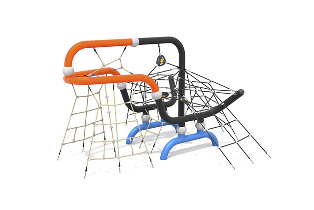 3D rendering af Klätterställning - Organiq tukan