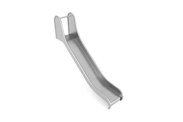 3D rendering af Rutschkana - kulle h 1,2 m och b 0,50 m