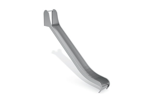 3D rendering af Rutschkana - kulle h 2,1 m och b 0,50 m