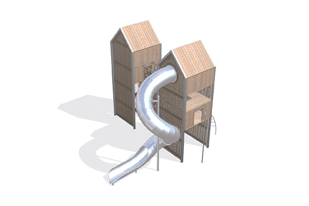 3D rendering af Lektorn - Arthur paket 9
