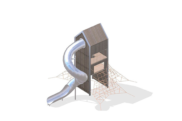 3D rendering af Lektorn - Arthur paket 12
