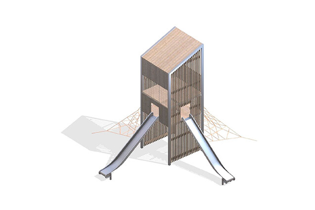 3D rendering af Lektorn - Arthur paket 13