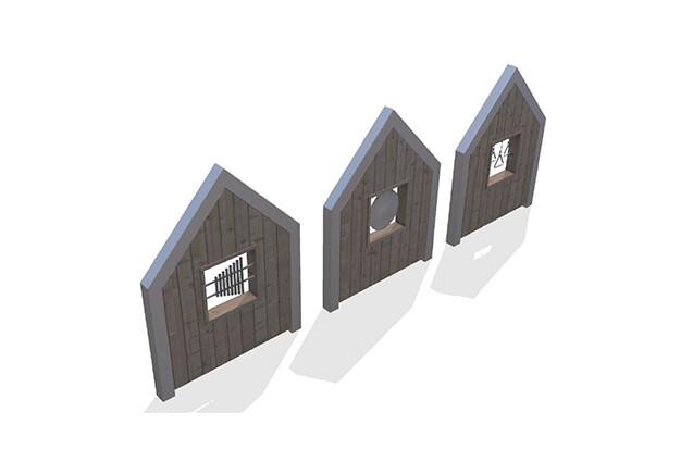 3D rendering af Lekhus - Arthur paket 15
