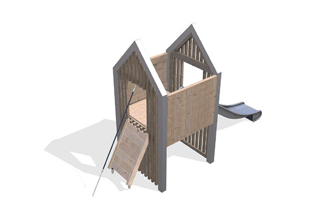 3D rendering af Lektorn - Arthur paket 32