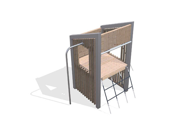 3D rendering af Lektorn - Arthur paket 34
