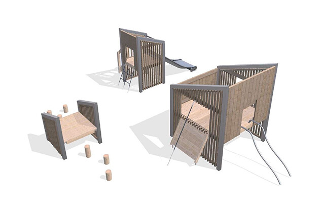 3D rendering af Lektorn - Arthur paket 41