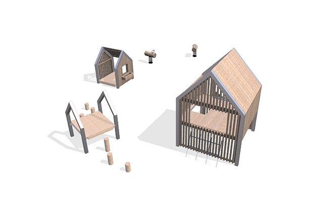 3D rendering af Lektorn - Arthur paket 42