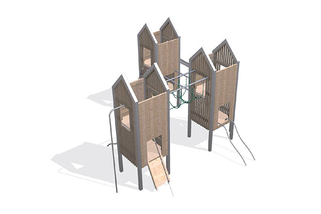 3D rendering af Lektorn - Arthur paket 45