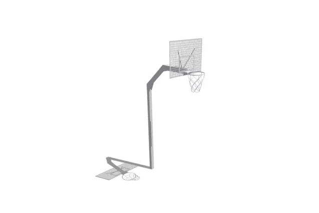 3D rendering af Basketstativ 3