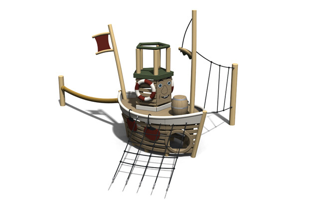 3D rendering af Specialdesign - Sjarke båt