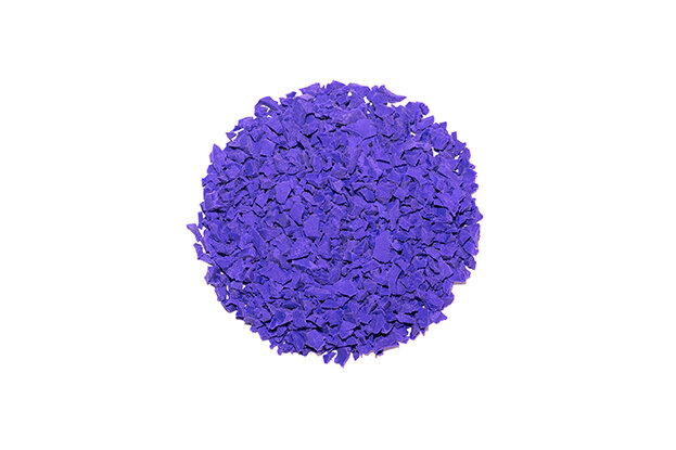 3D rendering af Fallunderlag - TPV-gummigranulat 25 kg RH21