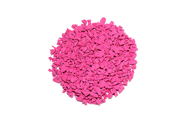 3D rendering af Fallunderlag - TPV-gummigranulat 25 kg RH90