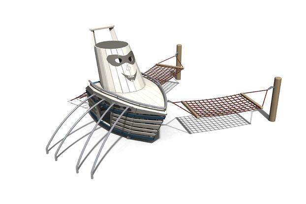 3D rendering af Specialdesign - Kruse båt