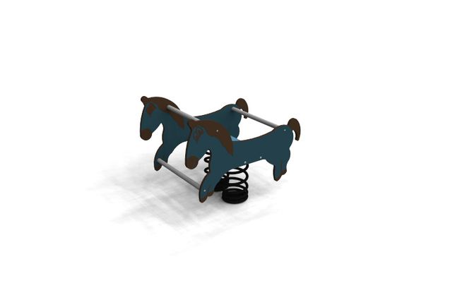 3D rendering af Vippa - häst