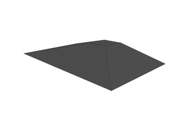 3D rendering af Skateramp - Funbox pyramid 3