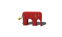 Lekskulptur - elefant m ljud
