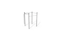 Fitness - Street workout pull-up ställning grå