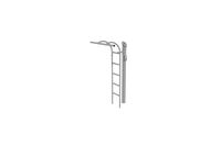 Fitness - Outdoor pull-up-stege grå