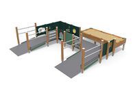 Lektorn - ECO lekmiljö med rullstolsramp grön