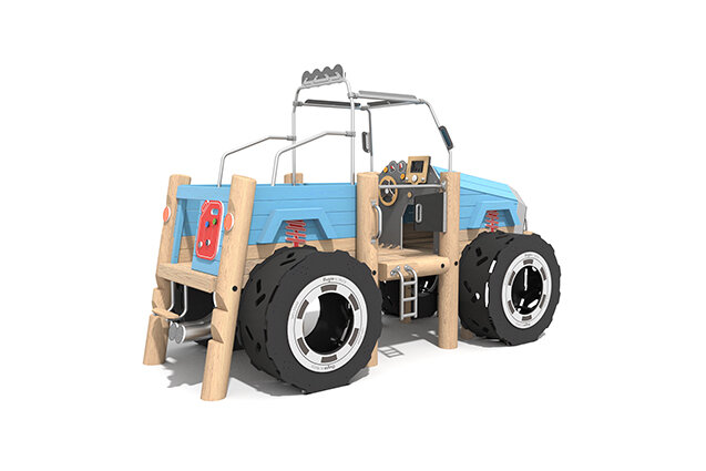Monster truck i robinia