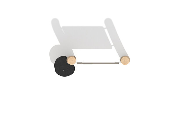 Robinia Scandic tavla med sidobord