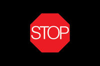 Termoplast - Stop-skylt