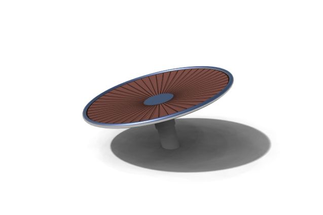 3D rendering af Karusell - The Dish stål 2